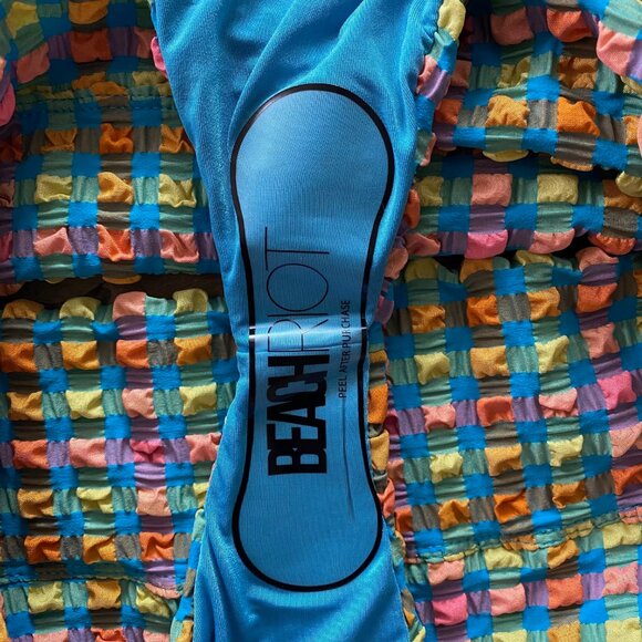 Beach Riot Sunny Side Gingham Highway Bottom - Picture 9 of 10